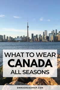 What to pack for Canada? It's sometimes difficult to pack your bags when going to Canada because with all its seasons you need a lot of different clothes! Luckily, in this post you'll find all the things you shouldn't forget when coming to this beautiful country for all 4 seasons! Packing list for Canada | packing for Canada | what to pack for Canada | what to wear in Canada | trip to Canada packing #canada #packingtipsfortravel #packing