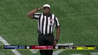 Referee salutes military veterans before reversing electric punt return TD | ESPN College Football