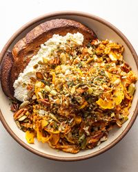 Baked Cabbage Salad with Winter Romesco - Justine Doiron