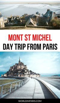 Planning a day trip from Paris to Mont St Michel in Normandy, France? Check out all the info and our best tips for your Mont St Michel day trip from Paris