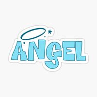 Angel text inspired by the Bratz doll font • Millions of unique designs by independent artists. Find your thing.