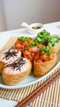 Yubuchobap Recipe (Korean Inari Sushi)