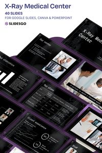 Download the X-Ray Medical Center template for PowerPoint or Google Slides

#Slidesgo #FreepikCompany #presentations #themes #templates #GoogleSlides #PowerPoint #GoogleSlidesThemes #PowerPointTemplate  #Professional #Black #Medical #Health #MedicalCenter #Dark #Background #Canva #CanvaTemplate #presentationideas #presentationdesign #powerpointdesign