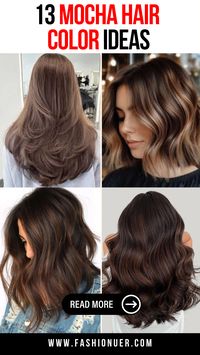 Get ready to shine with these 13 mocha hair color ideas that will elevate your style and help you rock the party. From rich mocha highlights to stunning balayage mocha, these ideas offer the perfect blend of sophistication and fun. Whether you're aiming for a deep dark mocha hair look or a warm, caramel-infused mocha brown hair style, these shades are sure to turn heads. Perfect for brunettes looking to add depth and dimension, mocha hair color brings a fresh twist to any hairstyle. Discover the trendy mocha hair ideas that are perfect for your next party or event.