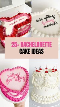 The ultimate bachelorette cakes for the bride-to-be and squad to celebrate! #bachelorettecakeideas #bachelorettecakeforbride