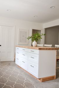 Creating A Kitchen Island Using Ikea Base Cabinets - Flynn Haus