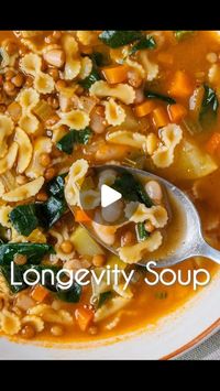 Ayeh Manfre on Instagram: "Italian Minestrone Soup aka Longevity Soup to help you live to 100 🙌

It’s an Italian staple for a reason, it’s delicious and so nutritious. I make a batch once a week since it’s getting colder, and it lasts a few days which is great.

Here I’ve made like my husbands Nonna did ❤️

Comment RECIPE and I’ll send the written recipe, measurements and tips to your inbox lovelies. 

You can also click the link in my bio and it takes you straight there xxx

*Note, you can use any beans or legumes you prefer, I always suggest using 2 different ones for flavor and texture x 

Hope you love it 😍

https://cookingwithayeh.com/italian-minestrone-soup/

#minestrone #minestronesoup #minestra #soup #soupseason #italianrecipe #italianfood #easyrecipe #longevitysoup #healthyrecip