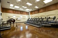 The choir room inside the Studio at Sage Hill - Newport Coast, CA | Bernards