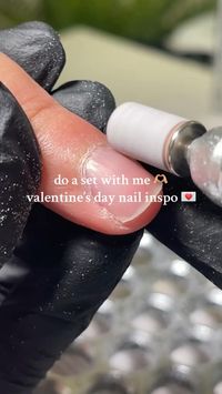 Valentine nails, nails, CREATOR @curedbyfx