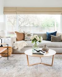 gorgeous living room with natural light