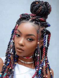 The Enchanting World of Fulani Braids Hairstyles for 2024