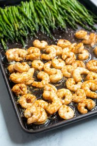 Sheet Pan Shrimp and Asparagus