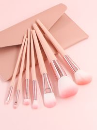 Pink    Wood   Embellished   Beauty Tools