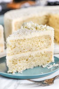 Coconut Cake - Spend With Pennies