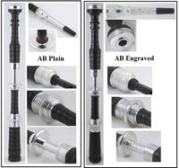 McCallum AB Plain or Engraved Full Alloy Bagpipes. McCallum AB Full Alloy (Plain or Engraved) Bagpipes - African Blackwood fully combed and beaded. Alloy projecting mounts, ferrules, slides, and ringcaps. Plus alloy mouthpiece with McCallum plastic pipe chanter and alloy chanter bowl and sole. Available at www.pipeline-bagpipes.com Scottish, Irish, Wallace, Bagpipe, Celtic,