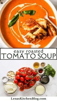 There's nothing quite like a bowl of Roasted Tomato Soup to warm your soul when the weather is cold! This recipe features the rich, sun-kissed flavors of Campari tomatoes, coupled with garlic, onion, and a medley of herbs. Serve it with a garnish of fresh basil and a side of grilled cheese for an ultra-cozy and comforting meal.