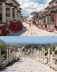 What Ancient Greece Really Looked Like: See Reconstructions of the Temple of Hadrian, Curetes Street & the Fountain of Trajan | Open Culture