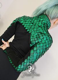 Dragon Scale Bolero Pattern PDF | Etsy