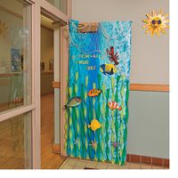 Under the Sea Door Decoration Idea - OrientalTrading.com