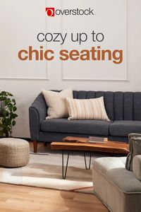 Bring home your dream sofa with deals from Overstock. Shop cozy recliners, chic loveseats, spacious sectionals, and more. Find the perfect seating to fit your style, and score free shipping on every order.* #sofas #sectionals #livingroomfurniture #overstock