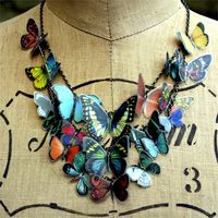 butterflies necklace