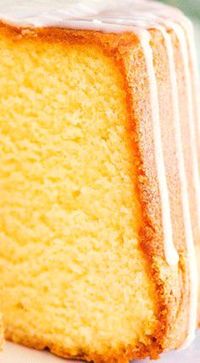 Lemon Sour Cream Pound Cake.