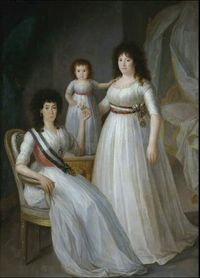 1797 The Athenaeum - The Duchess of Osuna, her daughter and granddaughter (Agustín Esteve y Marqués - )