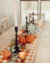 These DIY fall table centerpieces are sure to make any dinner setting, thanksgiving feast, or gathering the perfect place to celebrate!