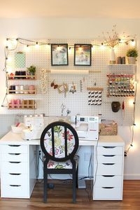 50 craft rooms - A girl and a glue gun