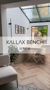 IKEA KALLAX • Hi all! Sorry for the radio silence, its been an incredibly busy few months, but I'm back with a whole load of amazing hacks to share with you. The first one I wanted to share is this amazing IKEA KALLAX hack by @inside_hannahs_home. In this video, Hannah shows how to turn a basic IKEA KALLAX shelf into a chic and functional bench. It's super easy and budget-friendly! All you need are a few simple materials and a bit of creativity. 🖌️✨ Materials Needed: • IKEA KALLAX shelf • ...