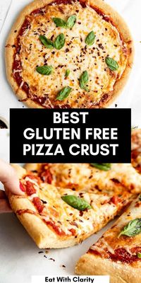 This is the BEST homemade gluten free pizza dough. It's easy to make, chewy, and freezer friendly. This pizza crust is a total crowd pleaser and even dairy free!