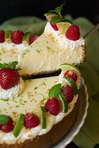 Key Lime Cheesecake | Cooking Classy