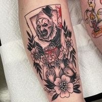 20 Art The Clown Tattoos Perfect For Fans Of Iconic Terrifier Franchise