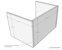 Dresser Desk DIY--{With Roll Out Storage Seat!} Building Plans