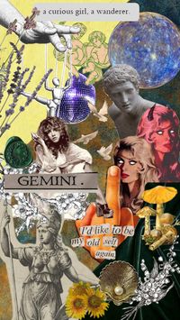 GEMINI REPRESENT #zodiac #gemini #lavender # yellow #mercury #athena