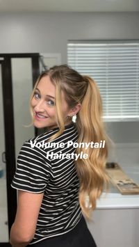 Ponytails are a go-to hairstyle everyone can do, but take it one step further and it could look more voluminous 🤩