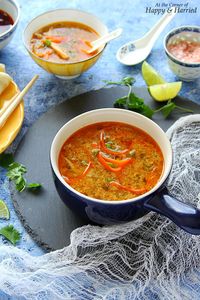 CHINESE HOT & SOUR SOUP - HAPPY&HARRIED