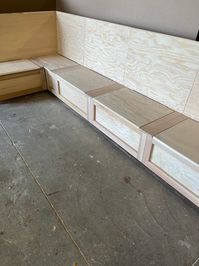 Custom Exterior Grade Banquette-corner Bench Seat With - Etsy