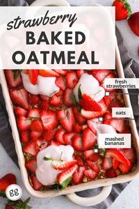 If you love oatmeal, but can’t find the time or energy to make it from scratch every morning, this recipe is for you! (ad) Strawberry Banana Vegan Baked Oatmeal is the best make-ahead warm breakfast since you can prep it up to a few days in advance and reheat it in the microwave. This recipe uses Silk Vanilla Almondmilk, so it’s naturally vegan and dairy-free, too. Find all of the ingredients at Sprouts! #GratefulGrazer #VEGAN #LoveMySilk #ProgressIsPerfection #LoveSprouts #Bcorp