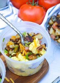 Grab & Go Make Ahead Breakfast Bowls - The Quicker Kitchen