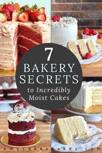 Seven Bakery Secrets to Incredibly Moist Cakes Every Time - Amycakes Bakes