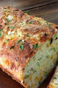 Cheese-Olive Buttermilk Herb Bread