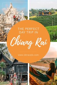 The perfect day trip in Chiang Rai, Northern Thailand  #chiangrai #whitetemple #thailand #daytrip #tour #itinerary #trip #travel #guide #temples #countryside #best #top #thingstodo #city #lanna #tea #culture