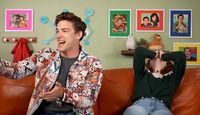 Ash and MatPat on GTLive