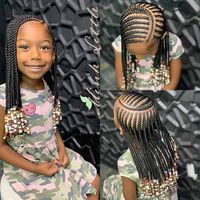 Braids for Kids- 50 Kids Braids with Beads Hairstyles