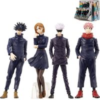 Fan-favorite sorcerers from Jujutsu Kaisen can be yours as amazing mini-figures! Each approximately 3-inch tall figure is made of plastic, features tons of detail, and comes with a stand. Summon your powers and gather them all to you!