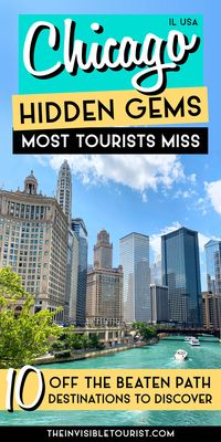 Looking for Chicago hidden gems? These non-touristy things to do in Chicago have you covered! Explore Chicago off the beaten path and discover secret places in Chicago from a local's perspective. These Chicago attractions are a must for your Chicago bucket list! | The Invisible Tourist