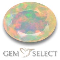 Opal is the birthstone for October. GemSelect features this natural untreated Opal from Australia. This  Opal weighs 4.3ct and measures 13.2 x 10.2mm in size. More Oval Facet Opal is available on gemselect.com  #birthstones #healing #jewelrystone #loosegemstones #buygems #gemstonelover #naturalgemstone #coloredgemstones #gemstones #gem #gems #gemselect #sale #shopping #gemshopping #octoberbirthstones #naturalopal #opal #opal #ovalgem #ovalgems #gem #