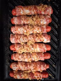 "Tough Day" Dinner ~ Bacon Wrapped Hot Dogs On The Grill - The Tipsy Housewife