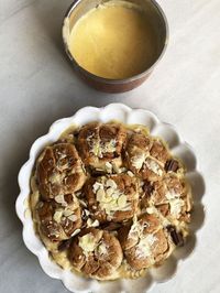 Hot cross bun custard pudding | Jamie Oliver recipes